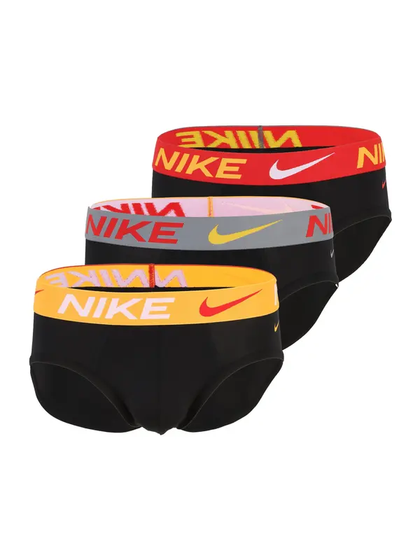 NIKE Underwear NIKE Underwear Slip  tamo siva / narančasta / crvena / crna