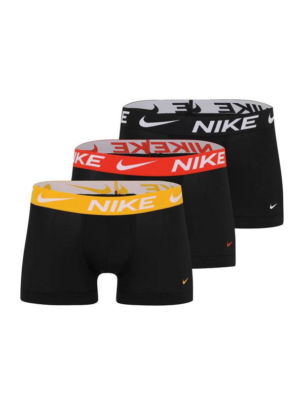 NIKE Underwear NIKE Underwear Sportske gaće 'Essential'  žuta / crvena / crna / prljavo bijela