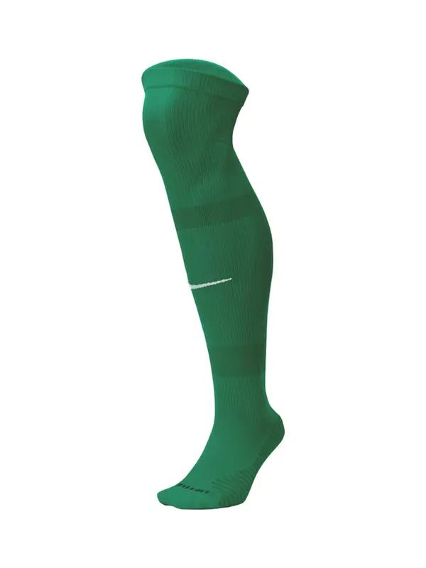 NIKE NIKE Visoke čarape 'Match Fit Team'  zelena / bijela