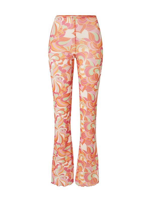 NLY by Nelly NLY by Nelly Hlače  menta / narančasta / roza / bijela