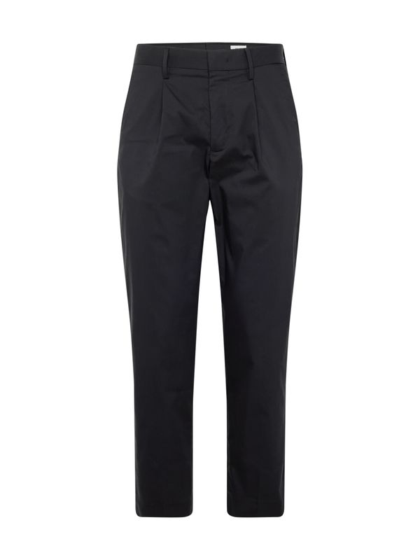 NN07 NN07 Hlače s naborima 'Bill 1680'  crna