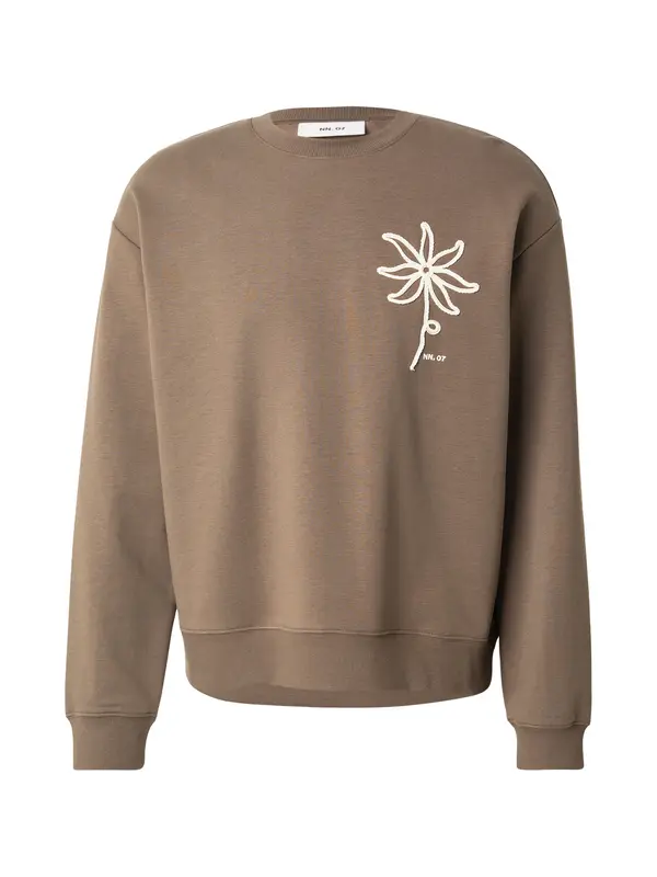 NN07 NN07 Sweater majica 'David 30014'  smeđa