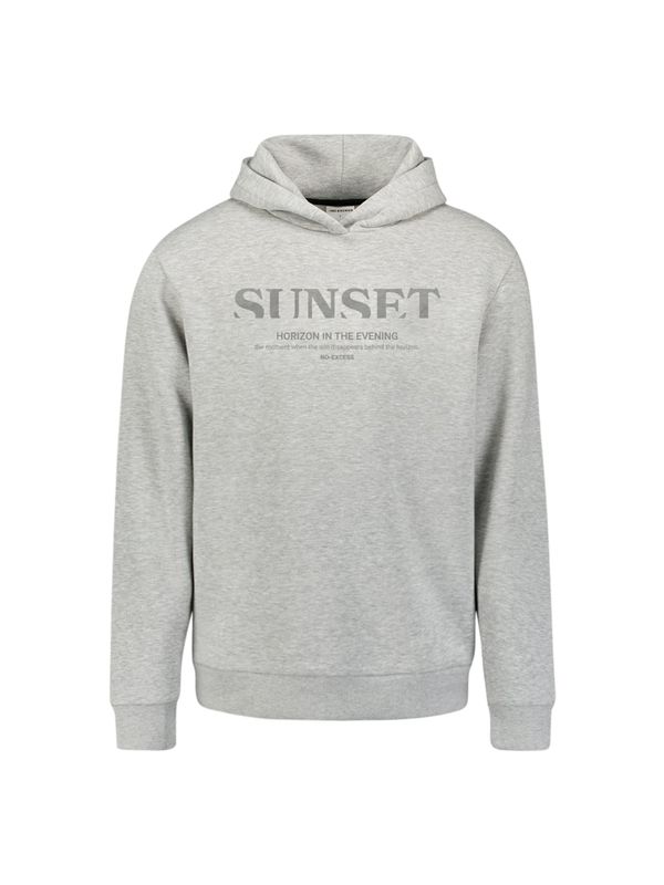 No Excess No Excess Sweater majica  siva / siva melange