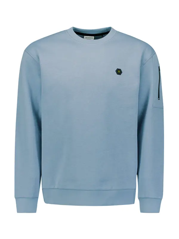 No Excess No Excess Sweater majica  sivkasto plava