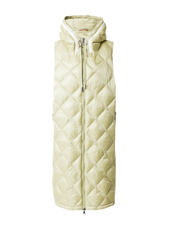 No. 1 Como No. 1 Como Prsluk 'BIBBI'  sivkasto zelena