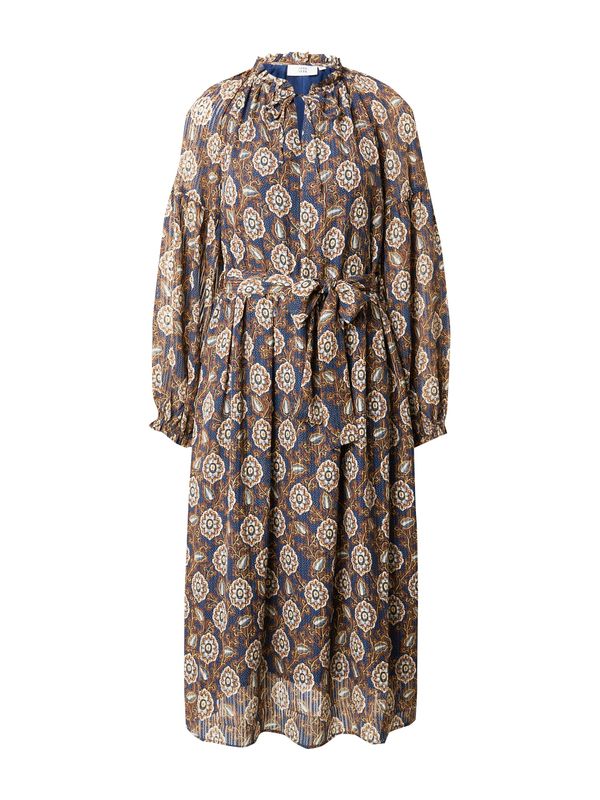 Noa Noa Noa Noa Haljina 'Nicoline'  mornarsko plava / smeđa / svijetlosiva