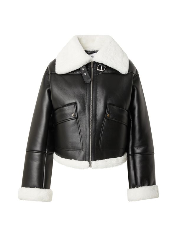 noar studios noar studios Prijelazna jakna  crna / bijela