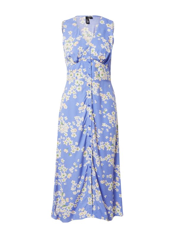 Nobody's Child Nobody's Child Košulja haljina 'Sandra'  sivkasto plava / pastelno žuta / zelena / bijela