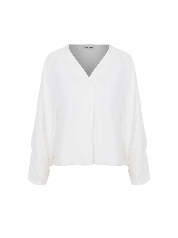 NOCTURNE NOCTURNE Bluza  prljavo bijela