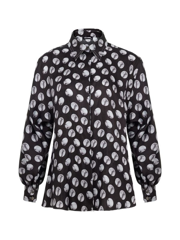 NOCTURNE NOCTURNE Bluza  siva / crna / bijela