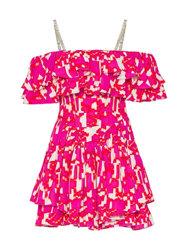 NOCTURNE NOCTURNE Haljina  roza / crvena / bijela