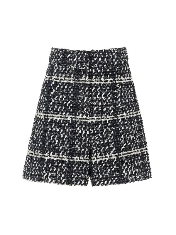 NOCTURNE NOCTURNE Hlače  crna / bijela