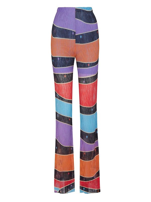 NOCTURNE NOCTURNE Hlače  mornarsko plava / svijetloplava / ljubičasta / narančasta