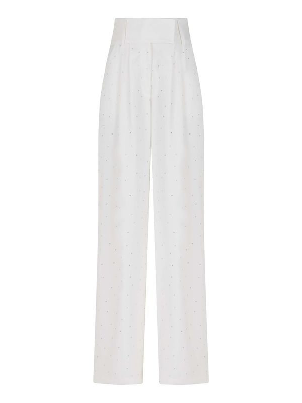 NOCTURNE NOCTURNE Hlače  prljavo bijela