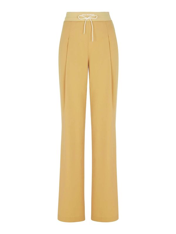 NOCTURNE NOCTURNE Hlače s naborima  bež / boja devine dlake (camel)