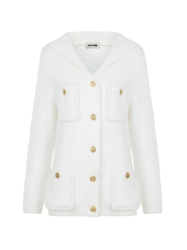 NOCTURNE NOCTURNE Kardigan  zlatna / prljavo bijela