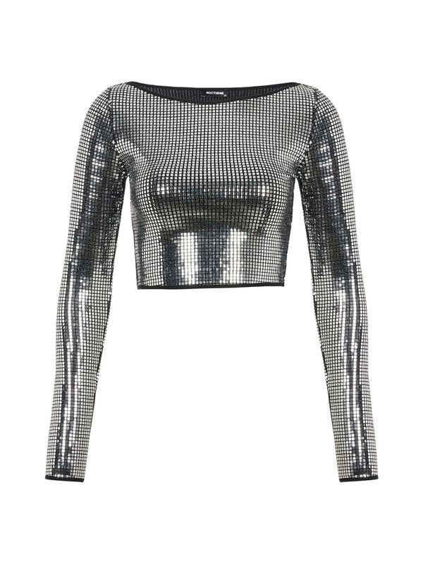 NOCTURNE NOCTURNE Majica  srebro