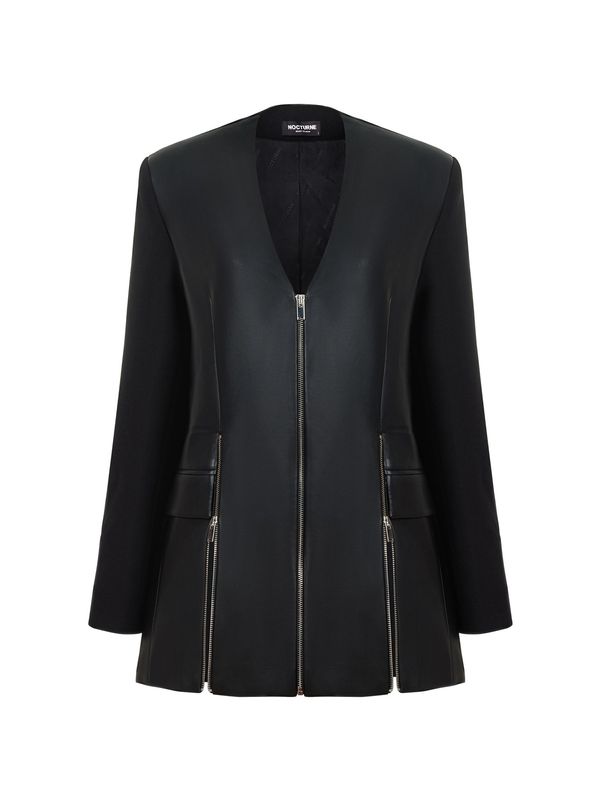 NOCTURNE NOCTURNE Prijelazna jakna  crna