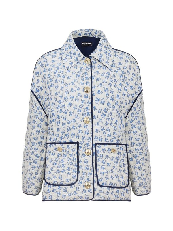 NOCTURNE NOCTURNE Prijelazna jakna  plava / crna / bijela