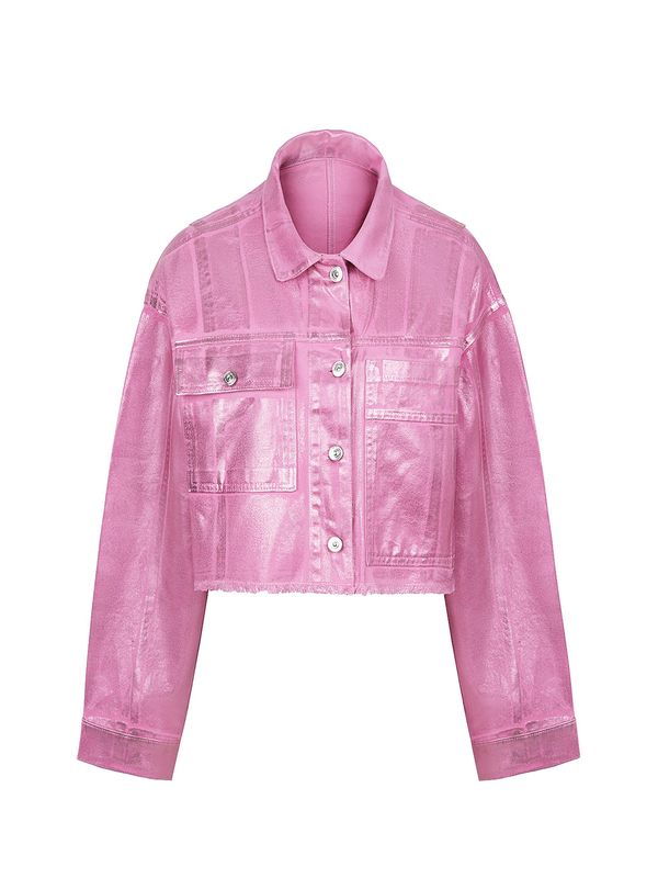 NOCTURNE NOCTURNE Prijelazna jakna  roza