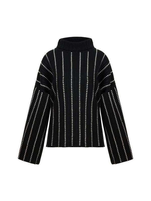 NOCTURNE NOCTURNE Pulover  crna