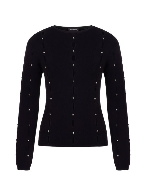 NOCTURNE NOCTURNE Pulover  crna