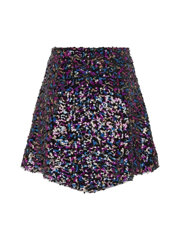 NOCTURNE NOCTURNE Suknja  plava / ljubičasta / crna / srebro