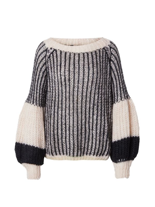 Noella Noella Pulover  boja pijeska / crna