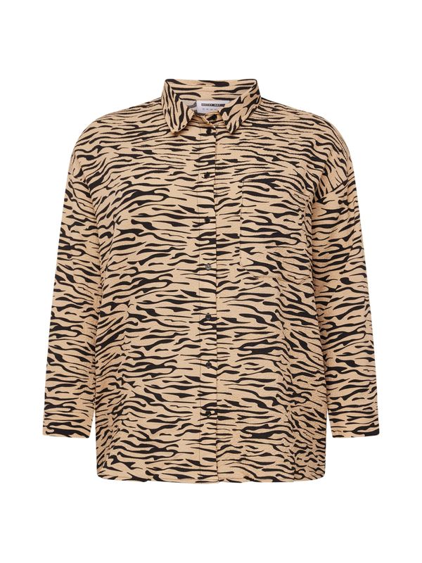 Noisy May Curve Noisy May Curve Bluza 'RIPPLE'  bež / crna