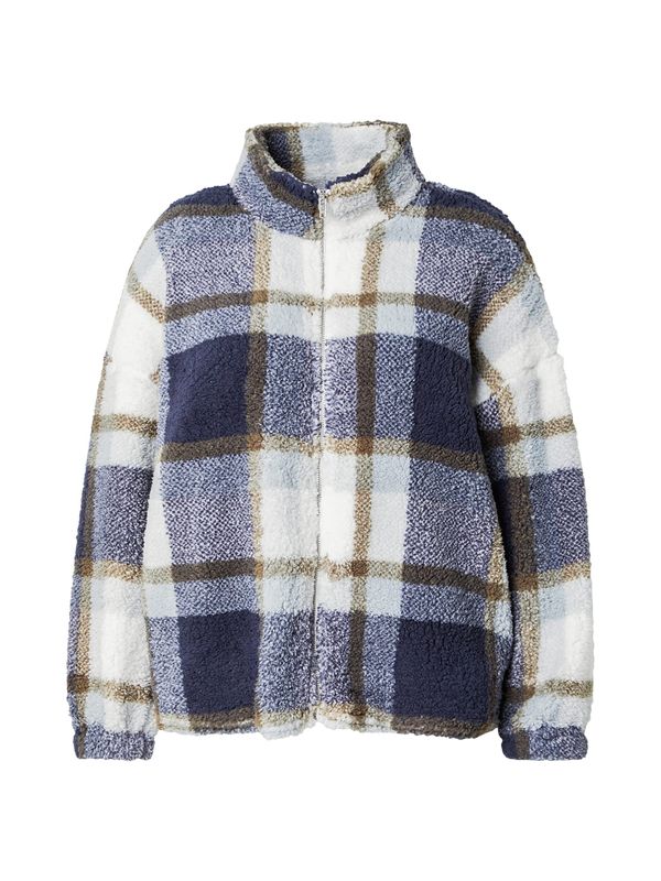 Noisy May Curve Noisy May Curve Flis jakna 'NMLUCA'  morsko plava / svijetloplava / svijetlosmeđa / bijela