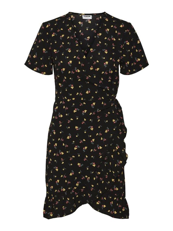 Noisy may Noisy may Haljina 'Clara Bianca'  golublje plava / žuta / pastelno crvena / crna