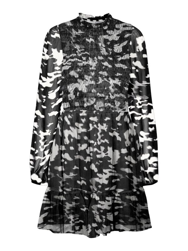 Noisy may Noisy may Haljina 'MELINA'  siva / crna / bijela