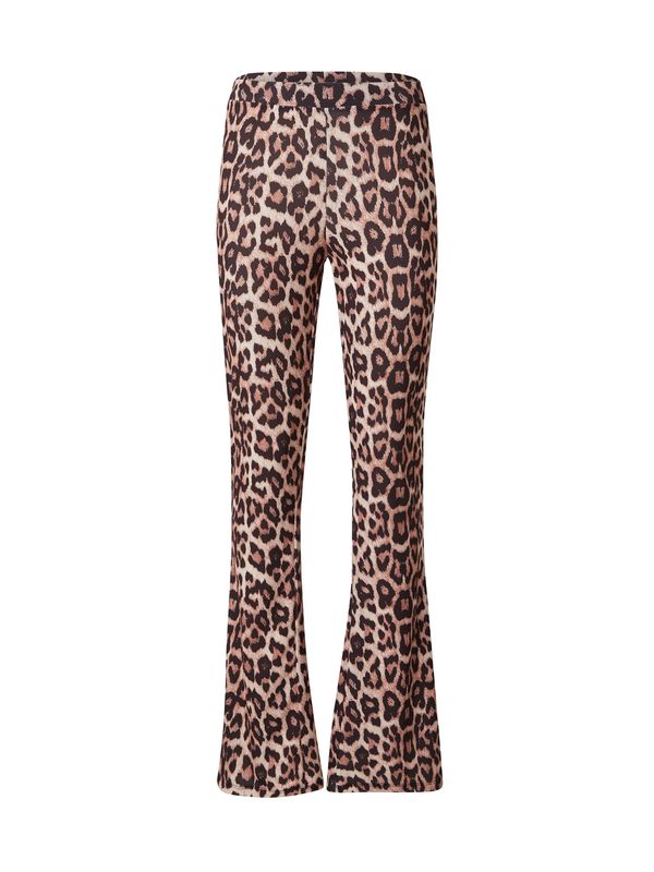 Noisy may Noisy may Hlače  bež / boja pijeska / crna