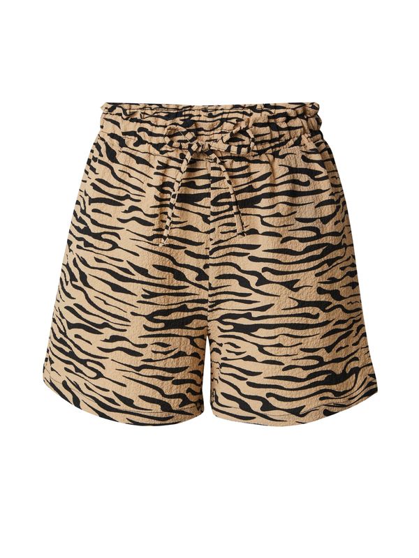 Noisy may Noisy may Hlače 'RIPPLE'  sepija / crna