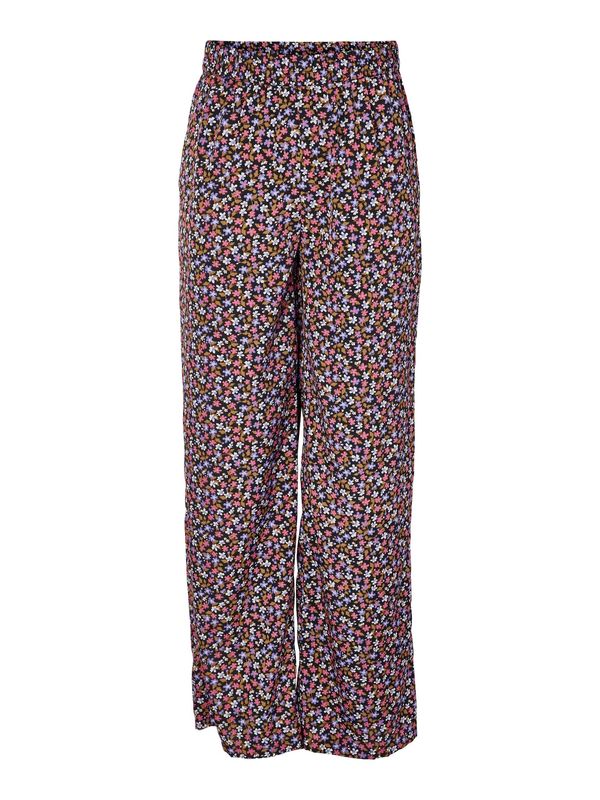 Noisy may Noisy may Hlače 'RUE'  smeđa / svijetloljubičasta / crna / prljavo bijela