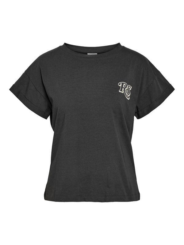 Noisy may Noisy may Majica 'NMGABY'  sivkasto bež / tamo siva