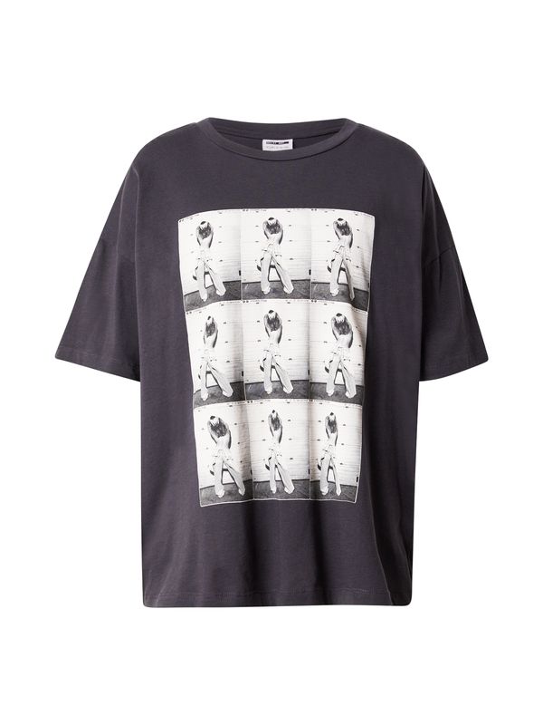 Noisy may Noisy may Majica 'NMIDA ROBIN'  siva / svijetlosiva / tamo siva