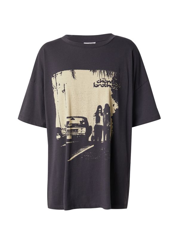 Noisy may Noisy may Majica 'NMIDA'  siva / prljavo bijela