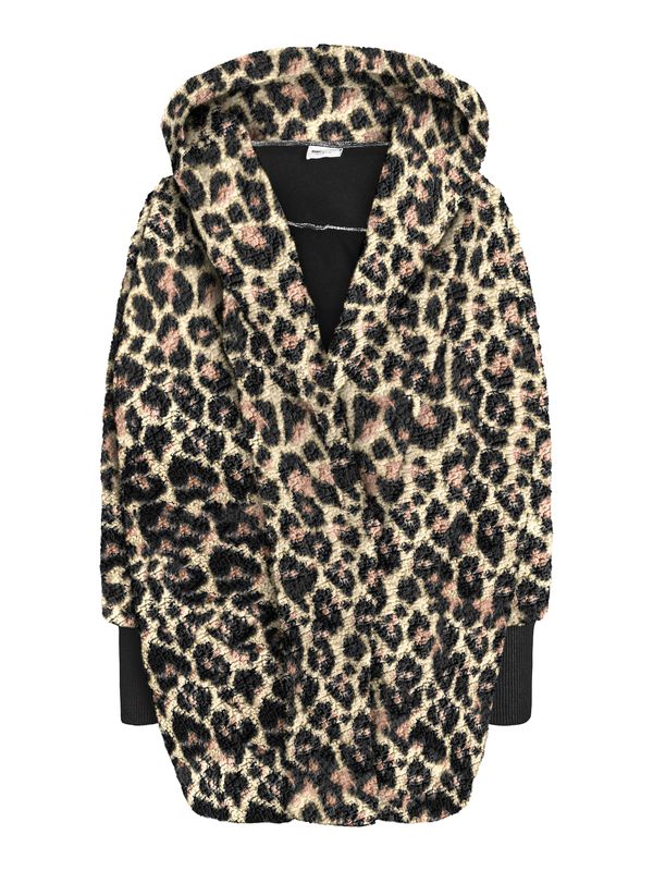 Noisy may Noisy may Prijelazni kaput 'NMCUDDLE'  boja pijeska / roza / crna