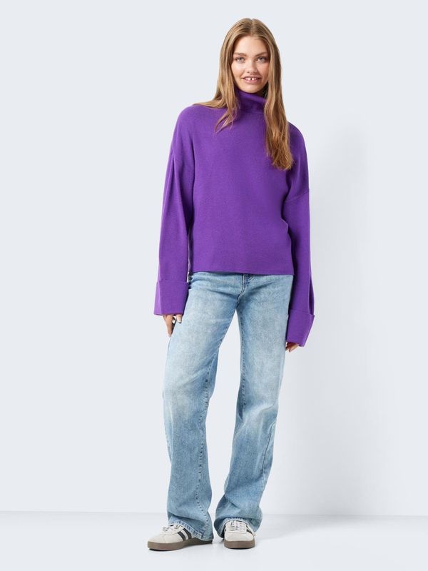 Noisy may Noisy may Pulover 'NMCLOE'  tamno ljubičasta