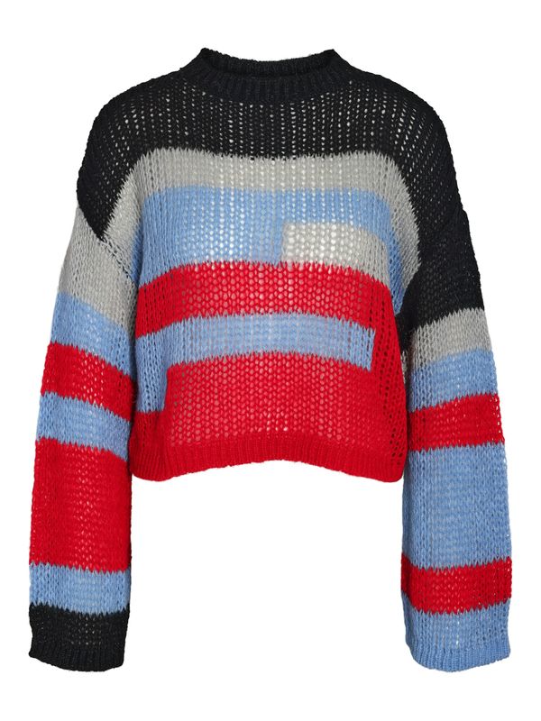 Noisy may Noisy may Pulover 'NMLUCA'  opal / svijetlosiva / purpurna / crna