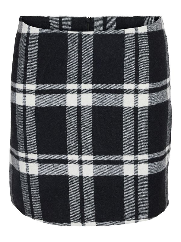 Noisy may Noisy may Suknja 'FLANNY'  siva / crna / bijela