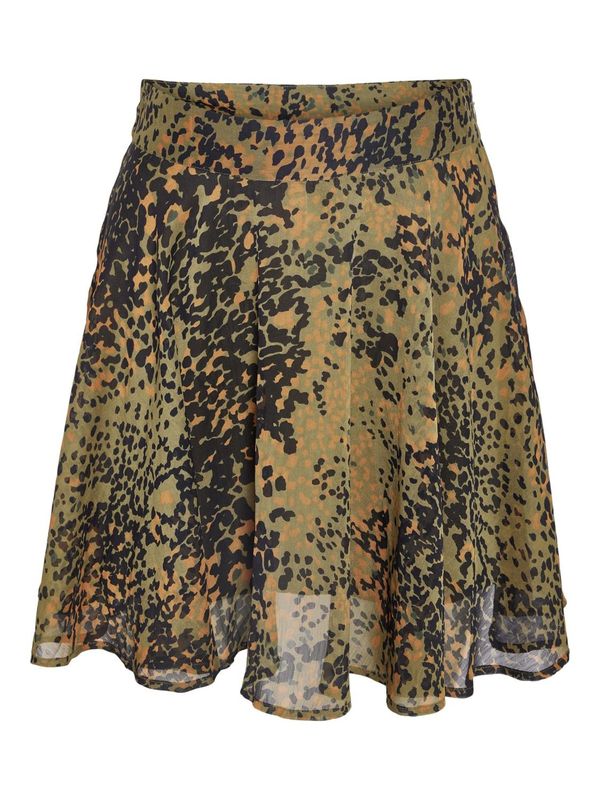 Noisy may Noisy may Suknja  maslinasta / svijetlonarančasta / crna