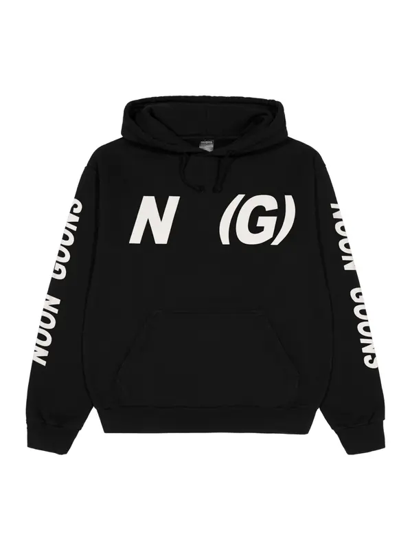 Noon Goons Noon Goons Sweater majica  crna / bijela