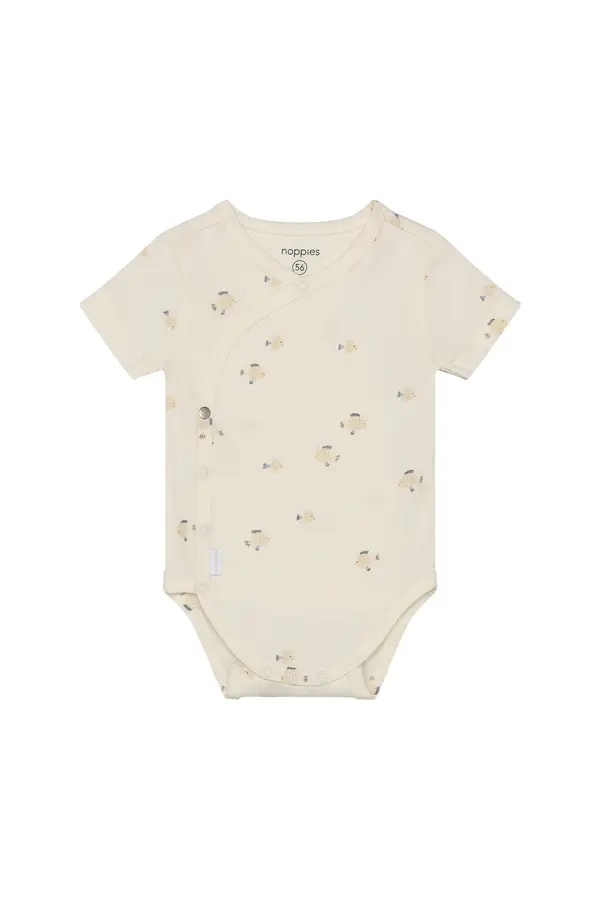 Noppies Noppies Dječji bodi  ecru/prljavo bijela / golublje plava / crna / vuneno bijela