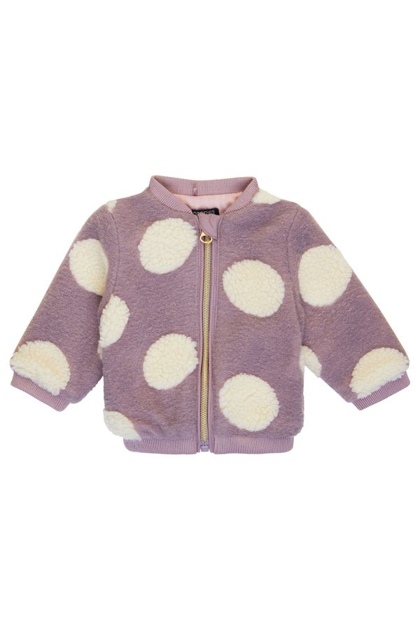 Noppies Noppies Flis jakna 'Fernie'  boja pijeska / lavanda