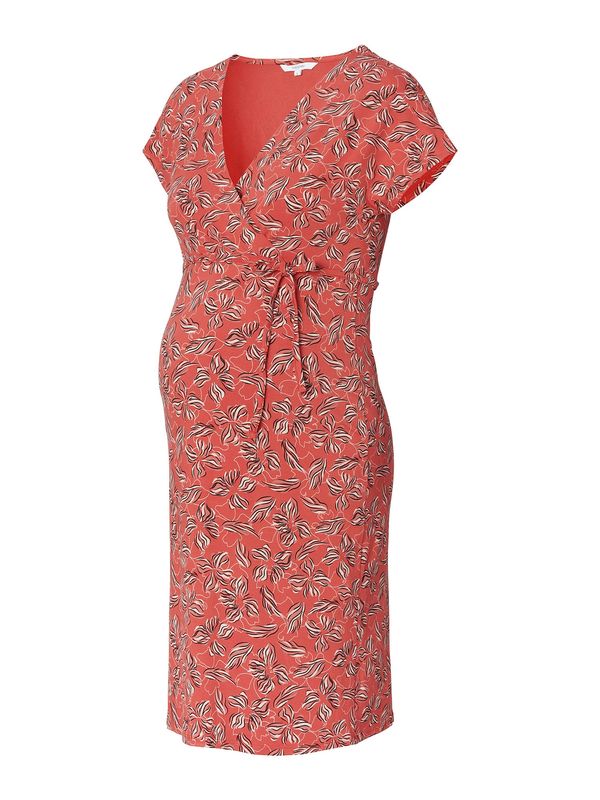 Noppies Noppies Haljina  crvena / pastelno crvena / crna / bijela