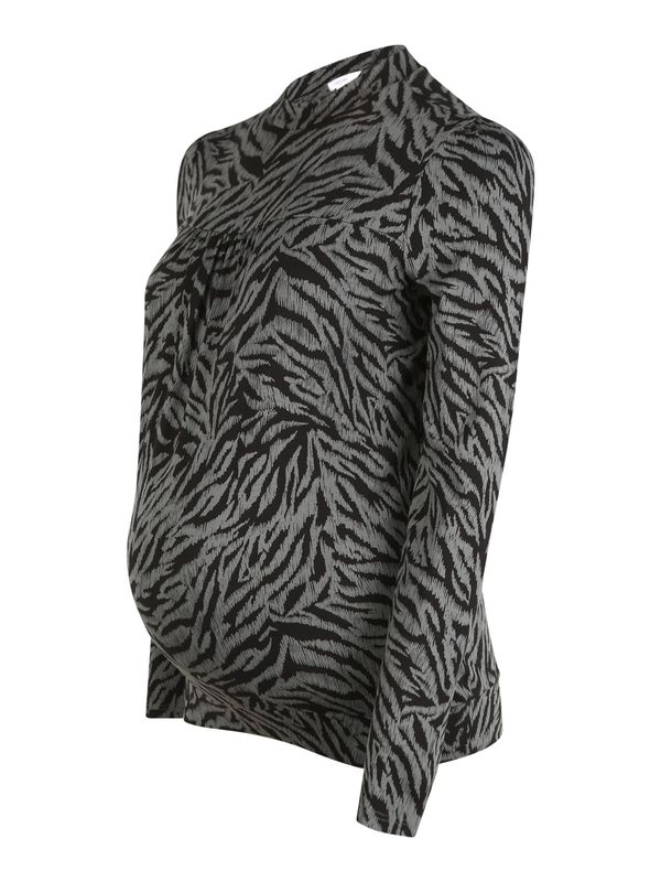 Noppies Noppies Majica  siva / crna