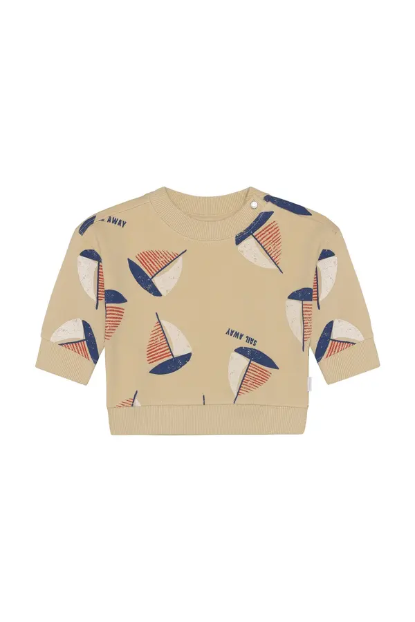 Noppies Noppies Sweater majica  pijesak / tamno plava / crvena / bijela