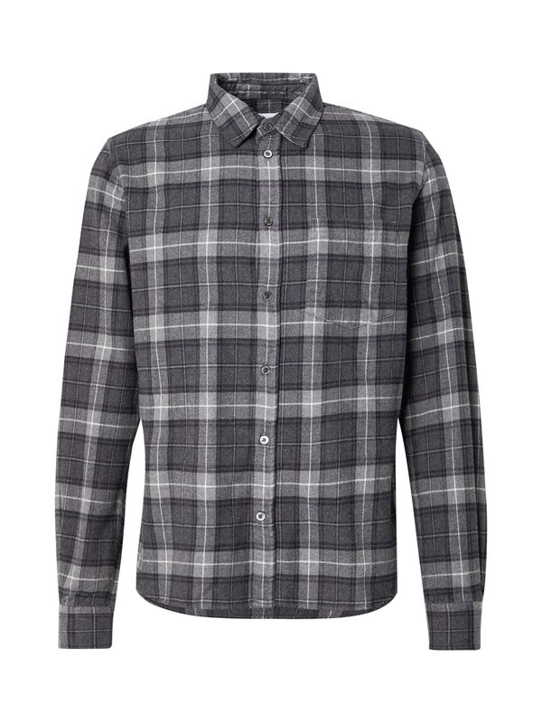 NORSE PROJECTS NORSE PROJECTS Košulja 'Osvald'  siva / tamo siva / bijela